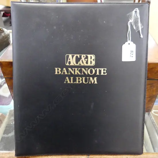 ALBUM WORLD BANK NOTES AUSTRALIA USA KENYA ETC