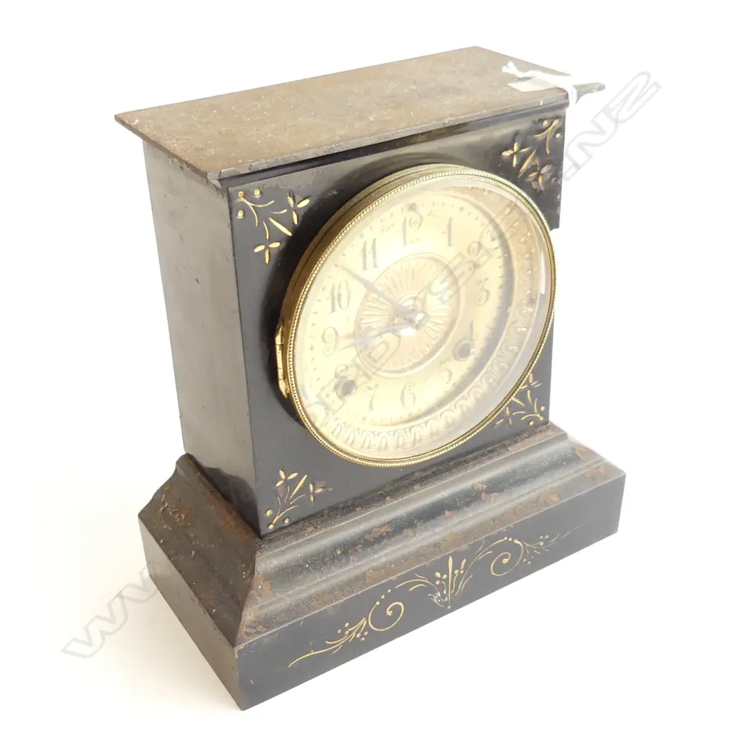 ANSONIA MANTLE CLOCK L. 240 H. 260MM Image 1++