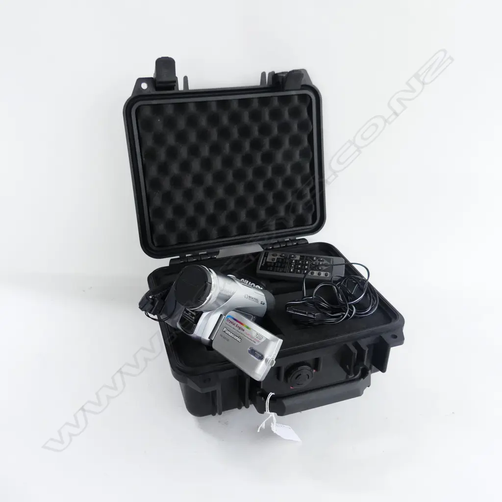 PANASONIC NV-GS120 DIGITAL CAMCORDER, LEICA DICOMAR LENS, HARD CASE Image 1++