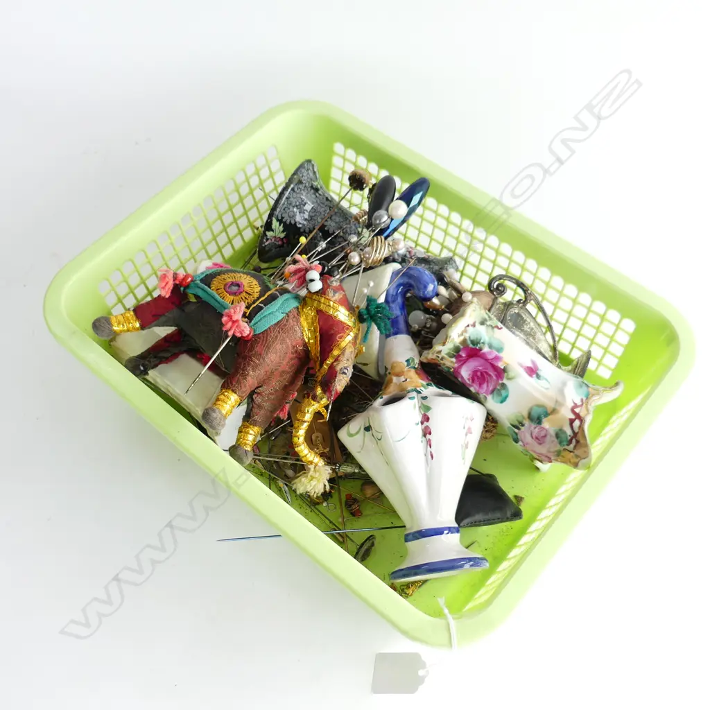 TRAY ASST. HAT PINS & STANDS  Image 1++