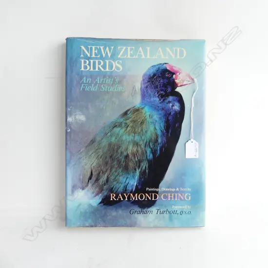BOOK NZ BIRDS An Artist's Field Studies Raymond Ching 1986