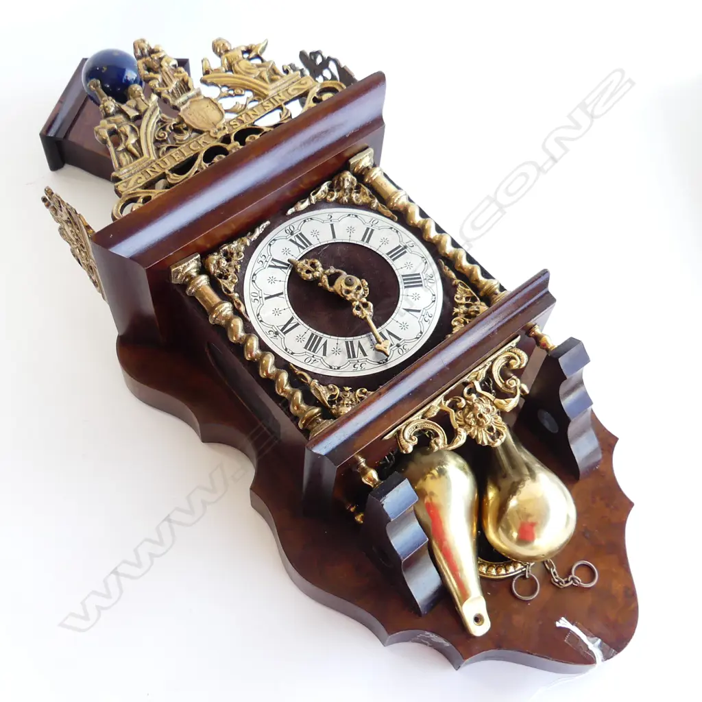 VINTAGE NU ELCK SYN SIN DUTCH WALL CLOCK (H. 570MM Image 1++