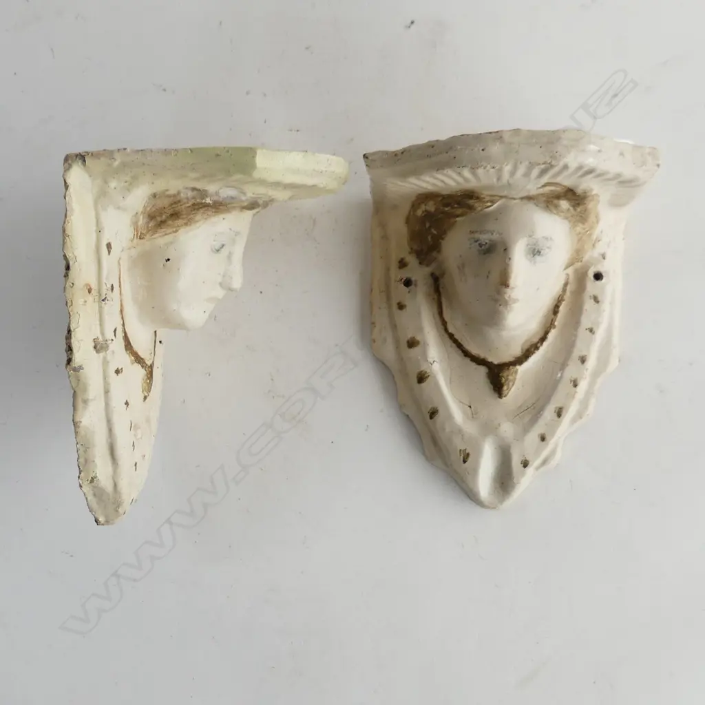PR DRURY POTTERIES WALL SCONCES, L 160MM Image 1++