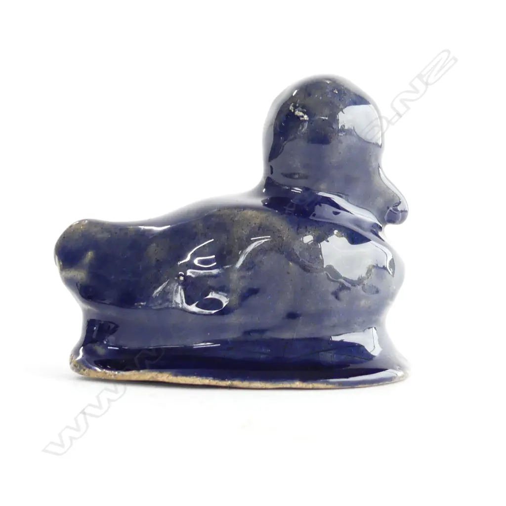 BENHAR HANDBUILT DUCK ORNAMENT L. 120MM Image 1++