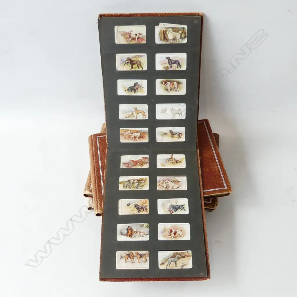 4 'THREE CASTLES' CIGARETTE ALBUMS; ALL BLACKS ETC (2 HALF FULL) Image 1++