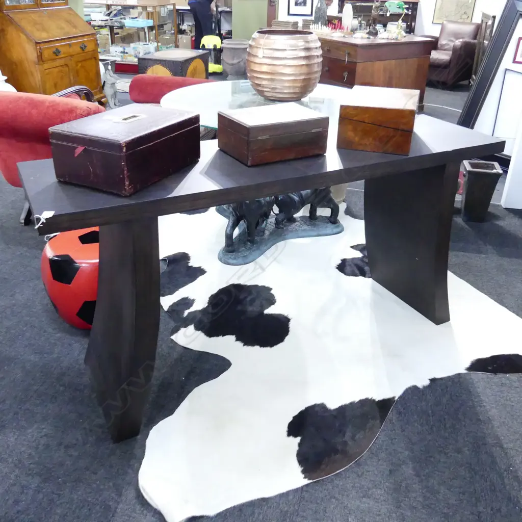 CONTEMPORARY WOODEN CONSOLE TABLE 1680x455x810mm Image 1++