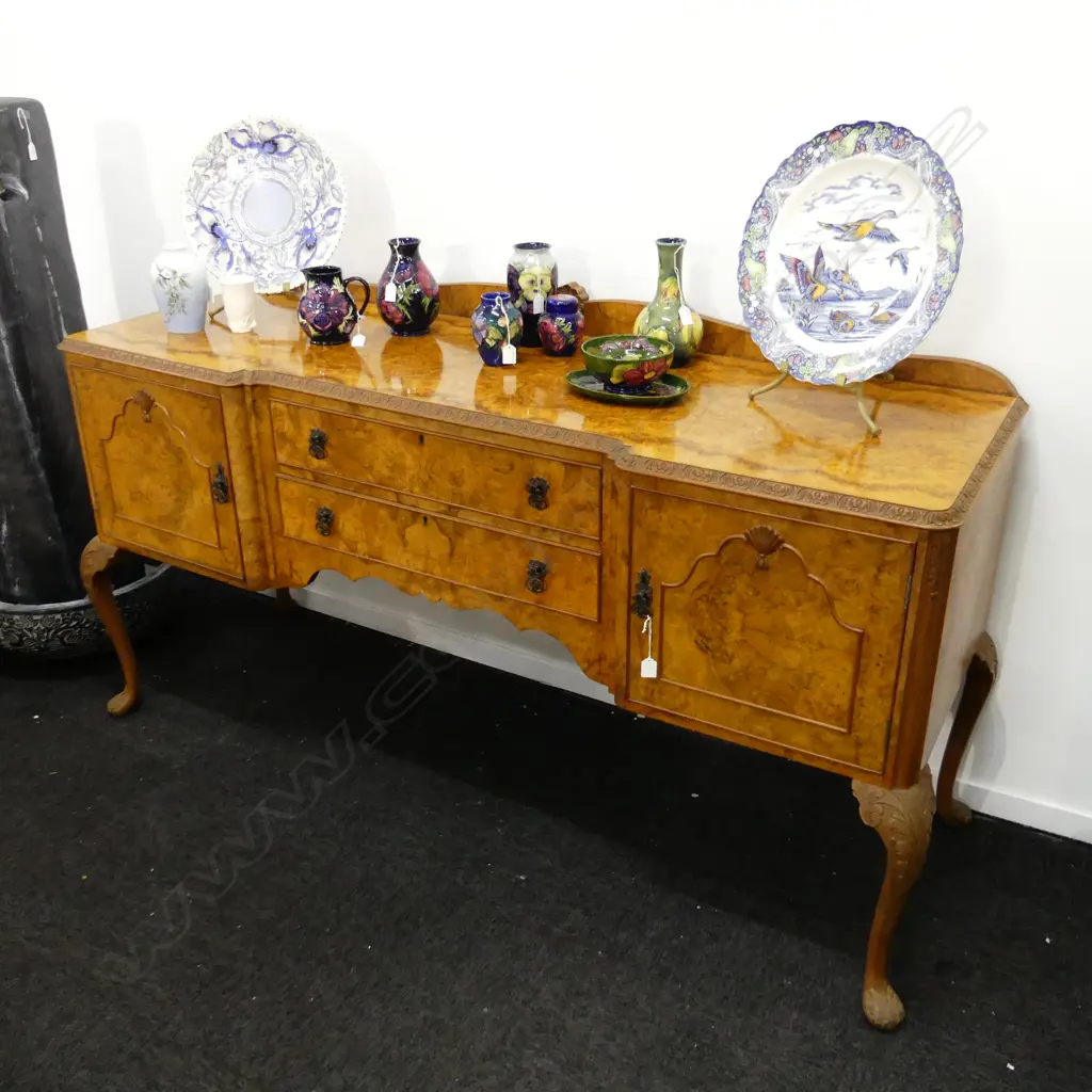 BURR WALNUT SIDEBOARD 1850x600x1010mm Image 1++