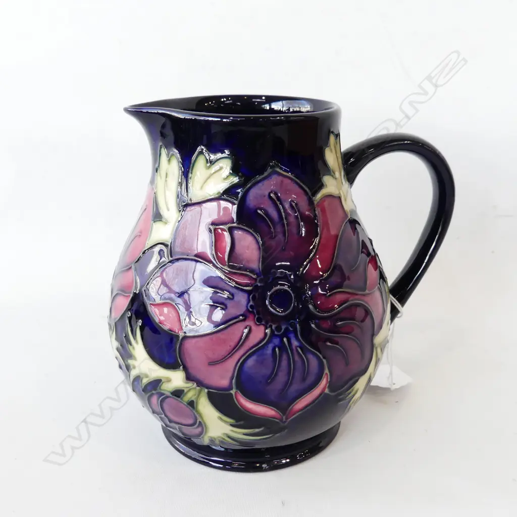 MOORCROFT 'ANEMONE' JUG H.140mm Image 1++