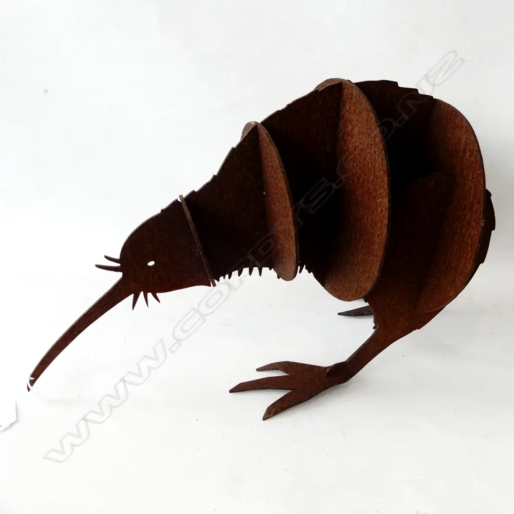 CORTEN STEEL KIWI H.280mm L.450mm Image 1++