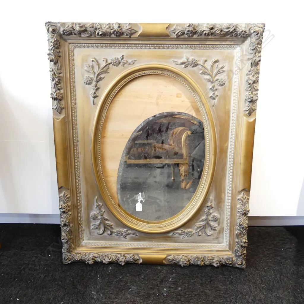 GILT MIRROR 1000x800mm ATTN. REQ. Image 1++