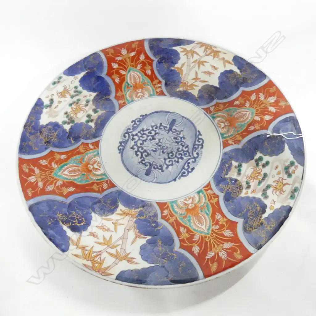 LARGE IMARI PLATTER DIA 465MM Image 1++