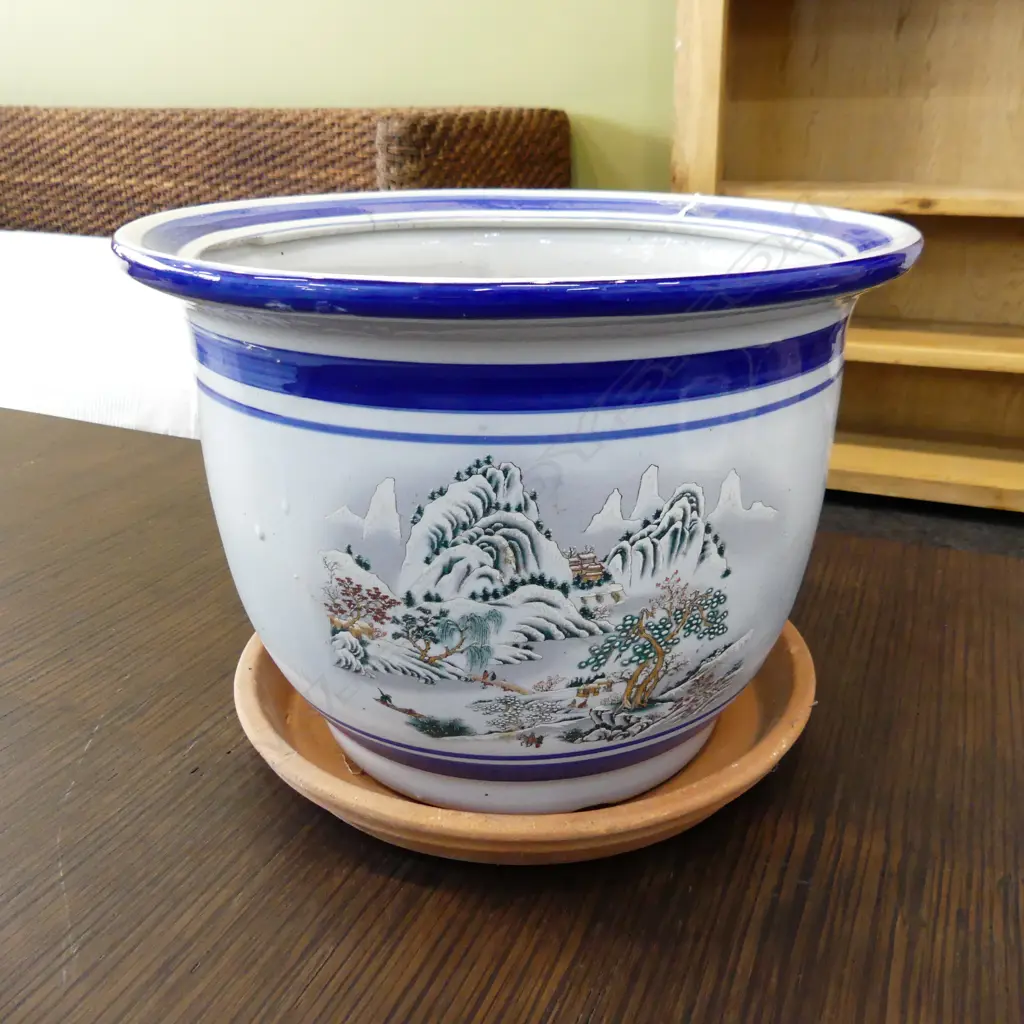 LG ORIENTAL DESIGN GARDEN POT DIA 350, H. 270MM Image 1++
