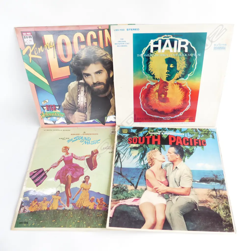 3 LPS SOUTH PACIFIC/HAIR/SOUND OF MUSIC+ ONE Image 1++