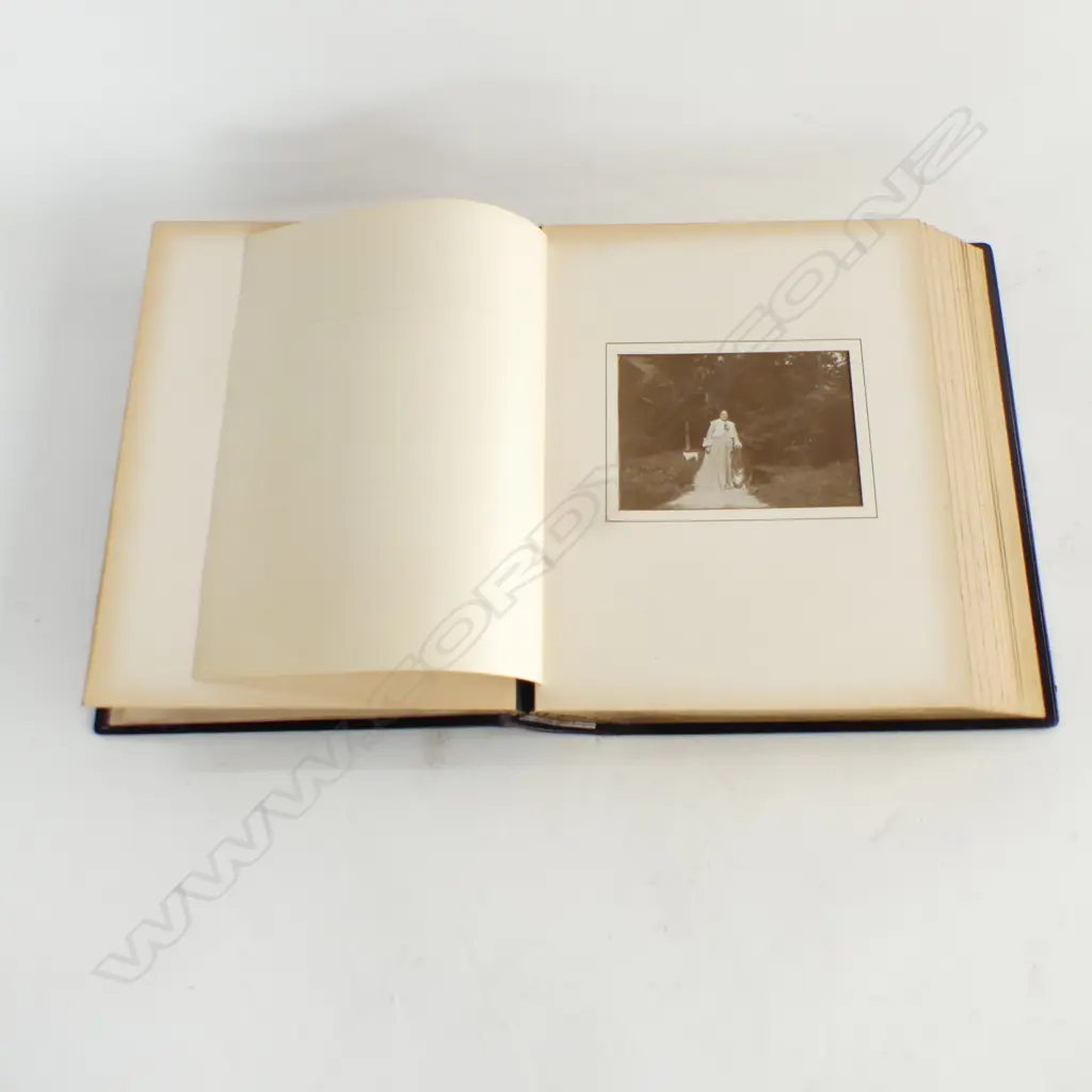 LATE 19thC GERMAN PHOTO ALBUM 'ELISE' 290x250mm Image 1++
