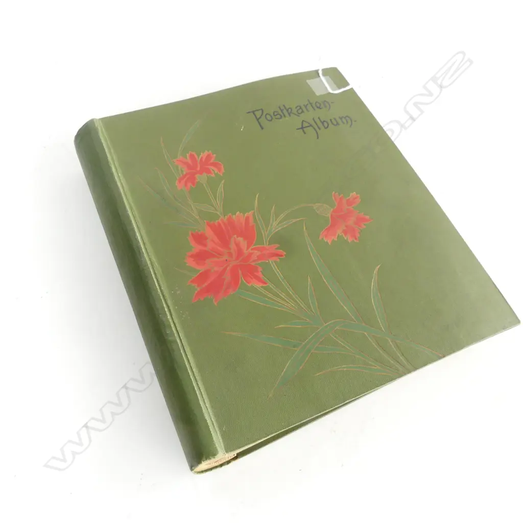 GERMAN POSTCARD ALBUM C.1900 Image 1++