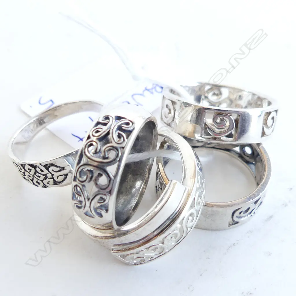 5 925 SILVER RINGS Image 1++