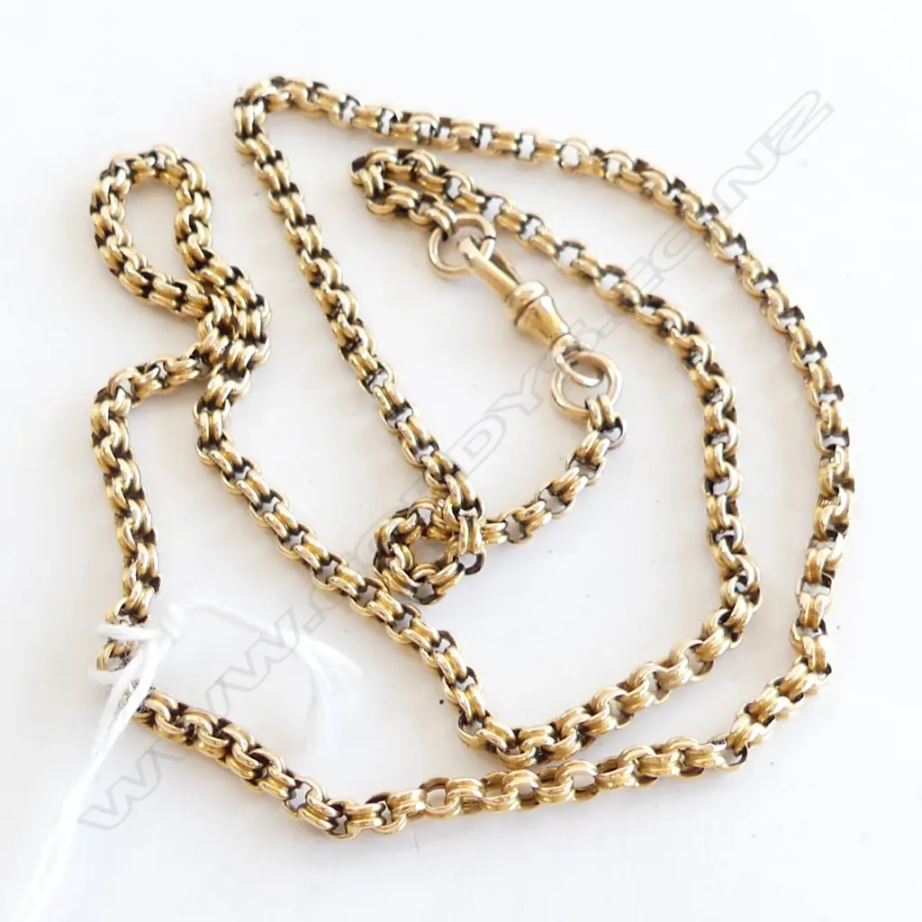 GOLD CHAIN 13.7 GRAMS 58CM LONG  (TESTING AS 14CT) Image 1++