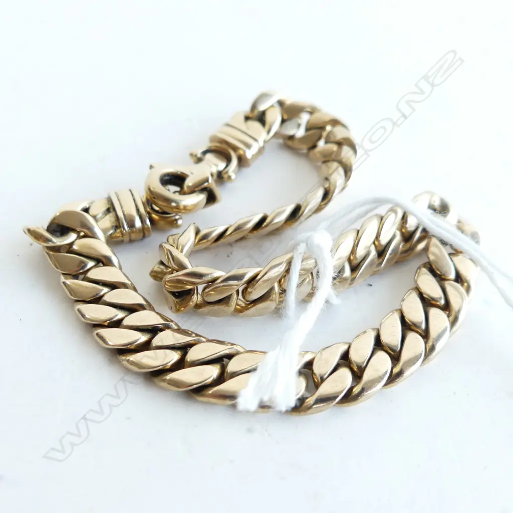 9CT GOLD BRACELET 33.3 GRAMS Image 1++