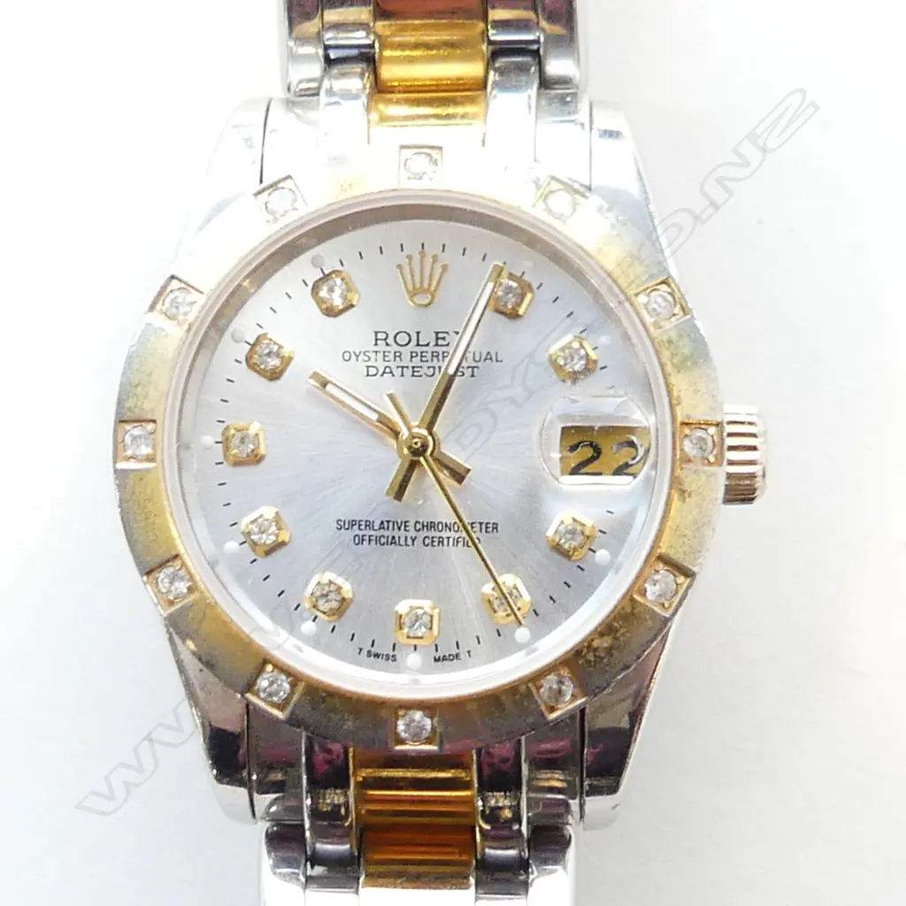 REPLICA  CALENDAR LADIES AUTOMATIC WATCH Image 1++