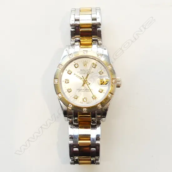 REPLICA  CALENDAR LADIES AUTOMATIC WATCH