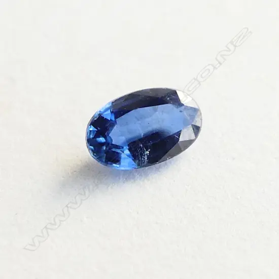 LOOSE NATURAL OVAL CUT SAPPHIRE (WITH STONE ID REPORT)