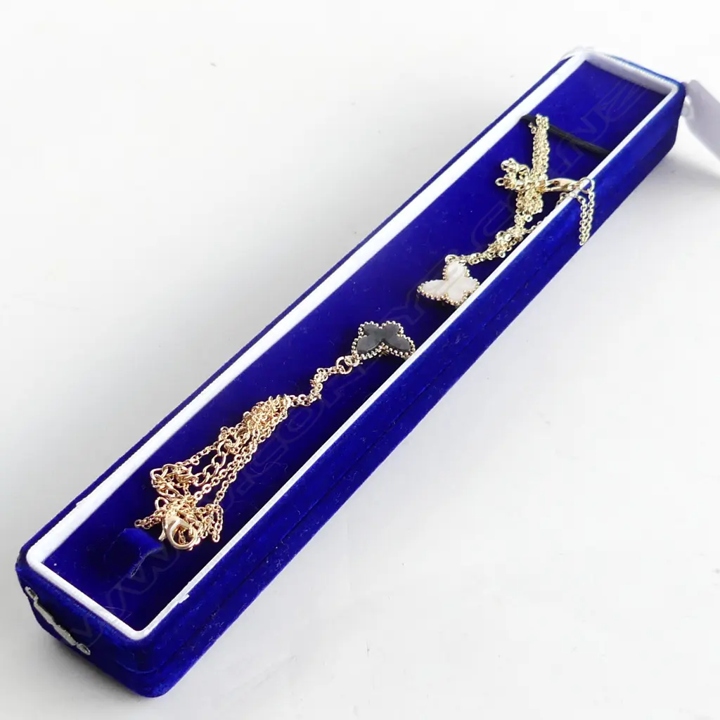 TWO BUTTERFLY NECKLACES (COSTUME) Image 1++