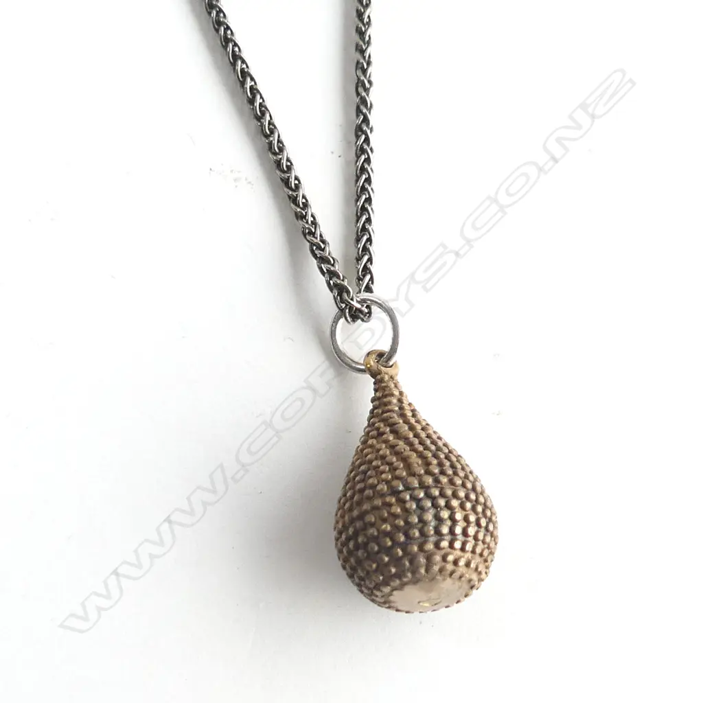 BRONZE PENDANT & CHAIN BY JEWELLER KIM BRICE Image 1++