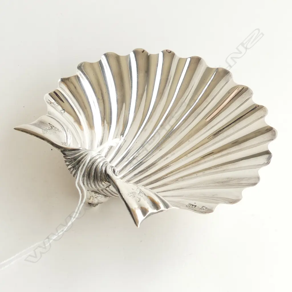 VICT S/SILVER SHELL DISH DIA140MM 127grms Image 1++