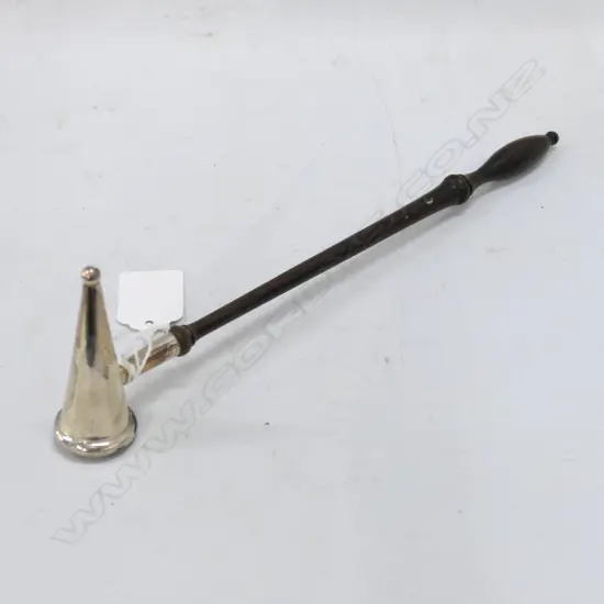 STG SILVER SNUFFER, LONDON 1987 L.255mm