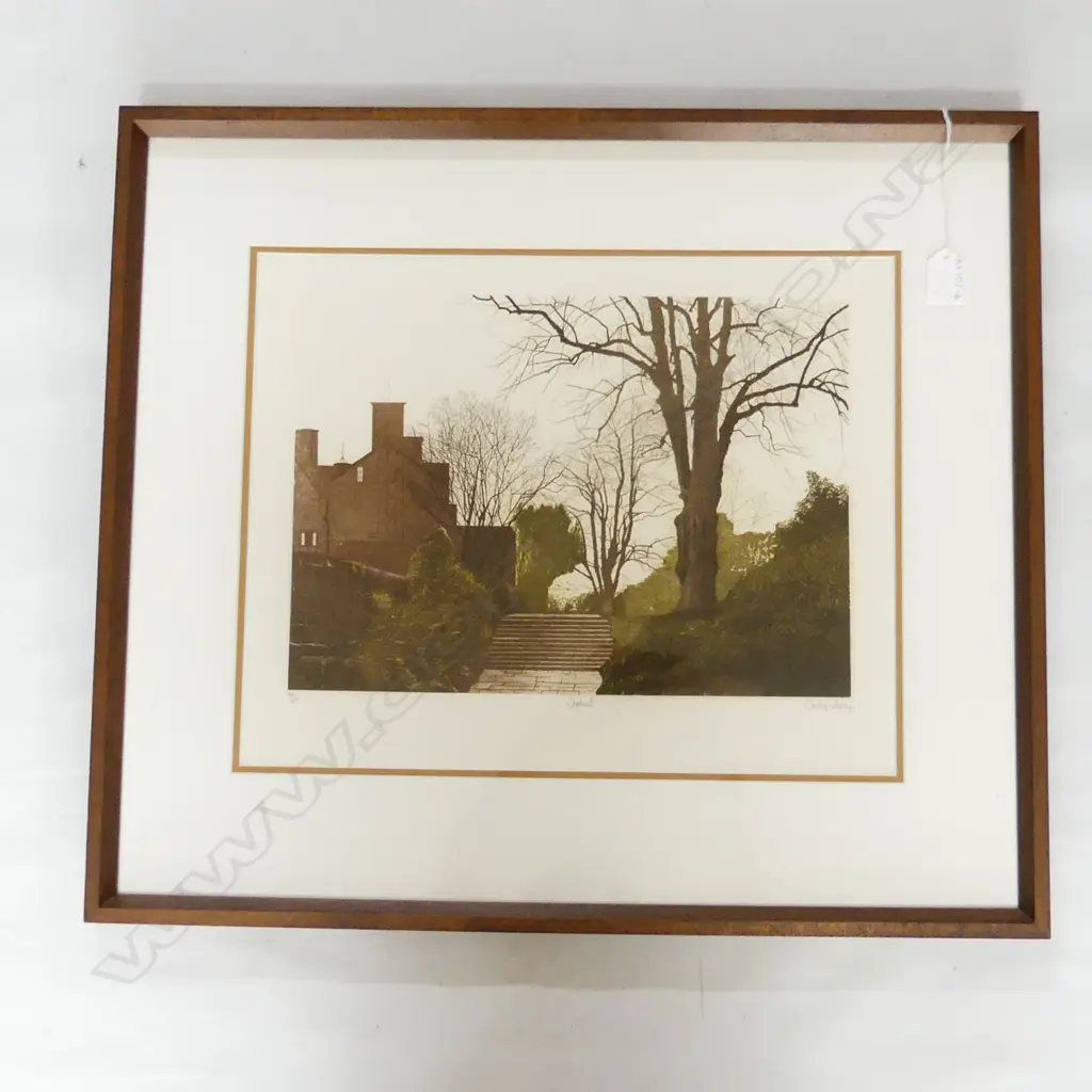 CHRISTOPHER PENNY, LTD ED. 140/250 'CHARTWELL' HOME OF WINSTON CHURCHILL 360 X 250MM Image 1++
