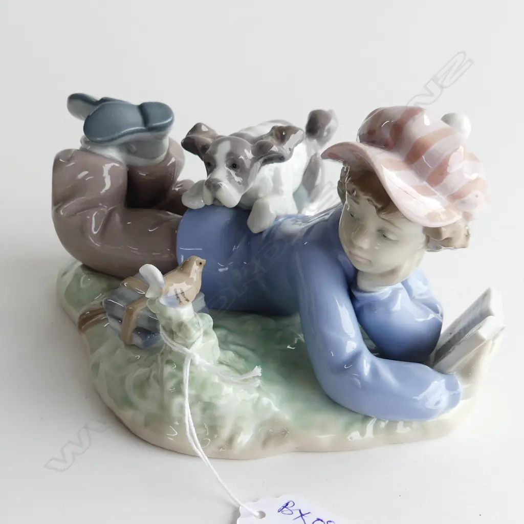 LLADRO 'STUDY BUDDIES' #5451 L.180mm Image 1++