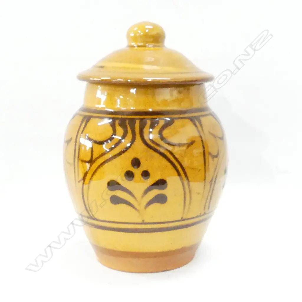 STEVEN SCHOFIELD LIDDED JAR H. 230mm Image 1++