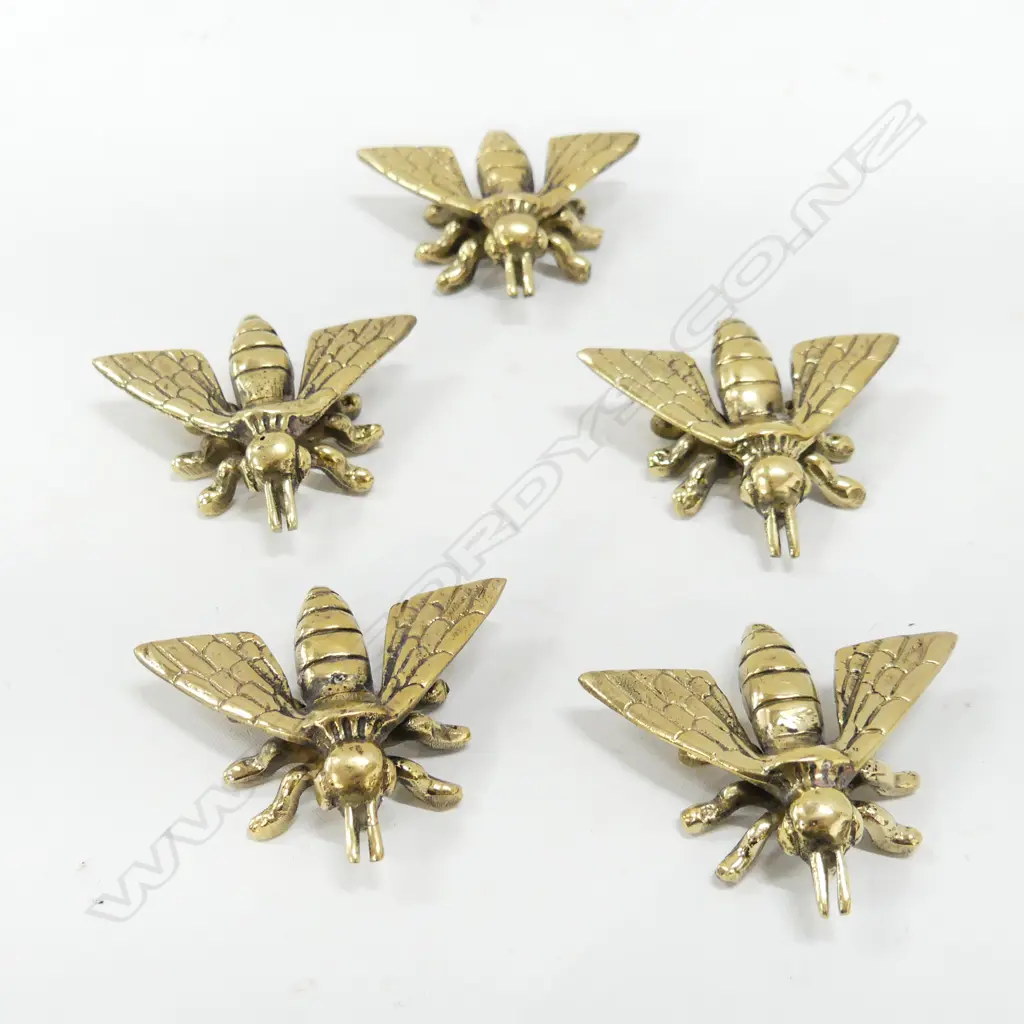 5 BRASS BEES W. 65mm Image 1++