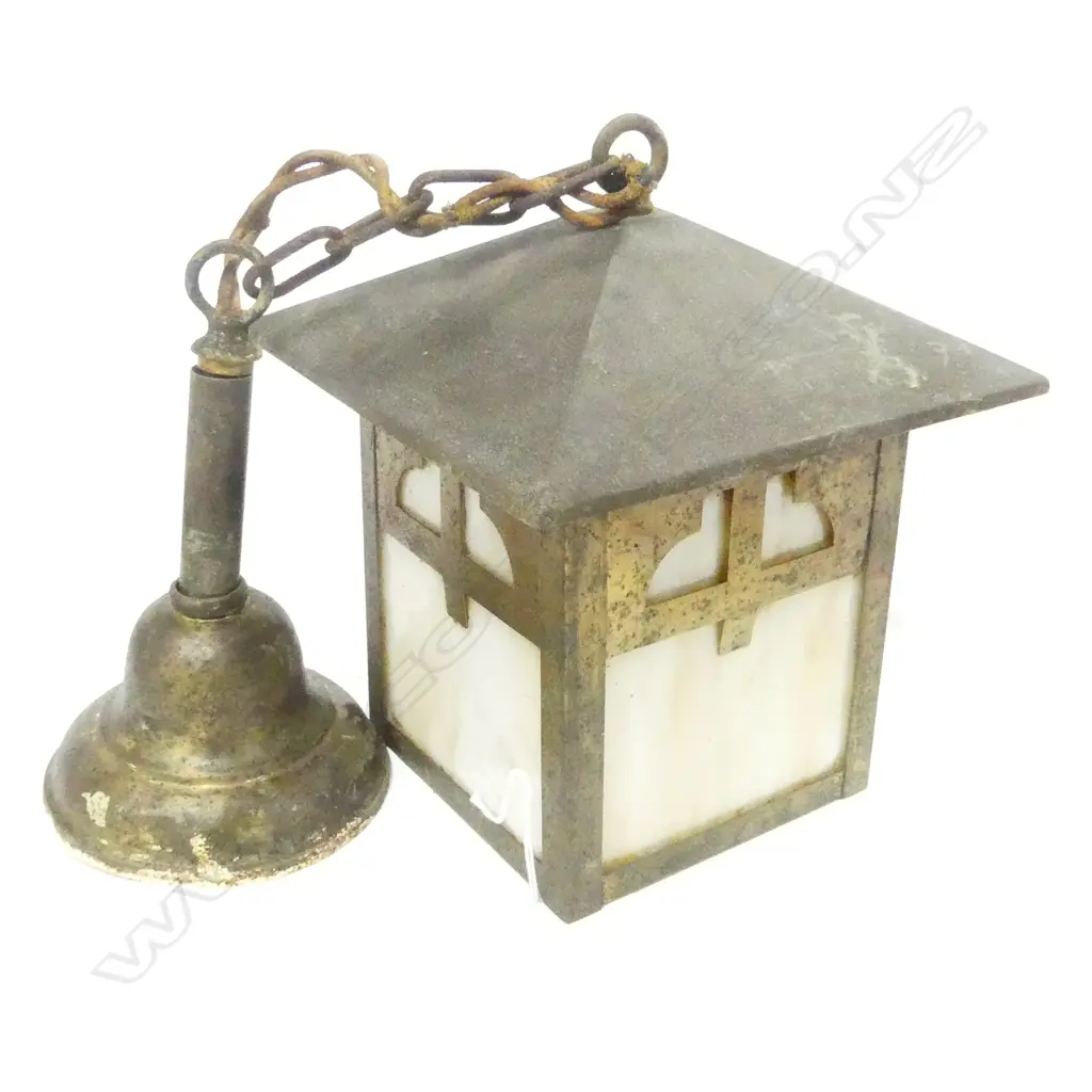 ARTS & CRAFTS OUTDOOR HANGING LIGHT  Image 1++