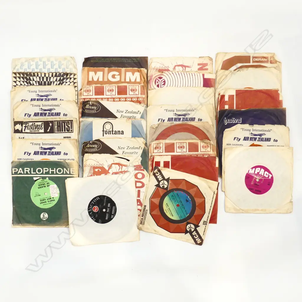 29 ASST POP & ROCK 45’S CONDITION VARIES Image 1++