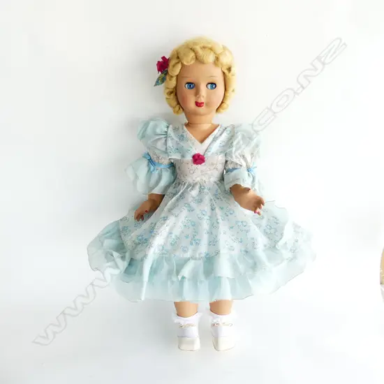 LG VINTAGE ITALIAN WALKIE TALKIE DOLL WITH ORIGINAL BOX H. 