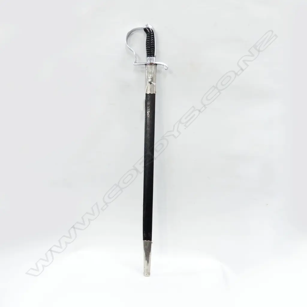 DUTCH POLICE SWORD & SCABBARD C.1900 L.800mm Image 1++