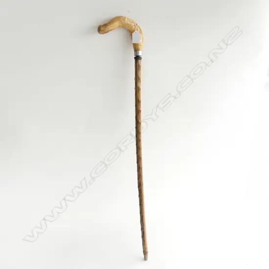 SWORDSTICK WOODEN HANDLE TOLEDO STEEL BLADE H860MM