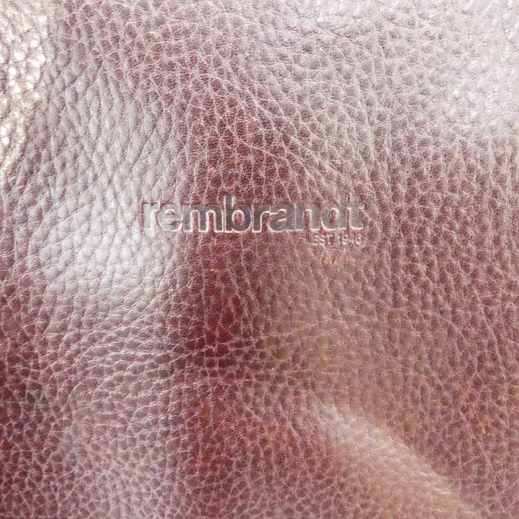 REMBRANDT (NZ) BROWN LEATHER BUSINESS CARRY BAG L. 480mm Image 1++