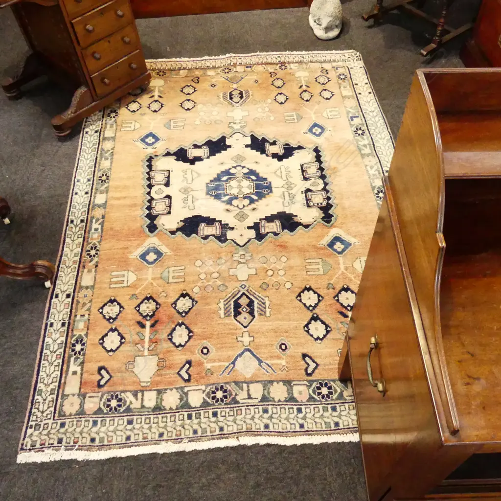 HAND KNOTTED WOOL PILE RUG Image 1++