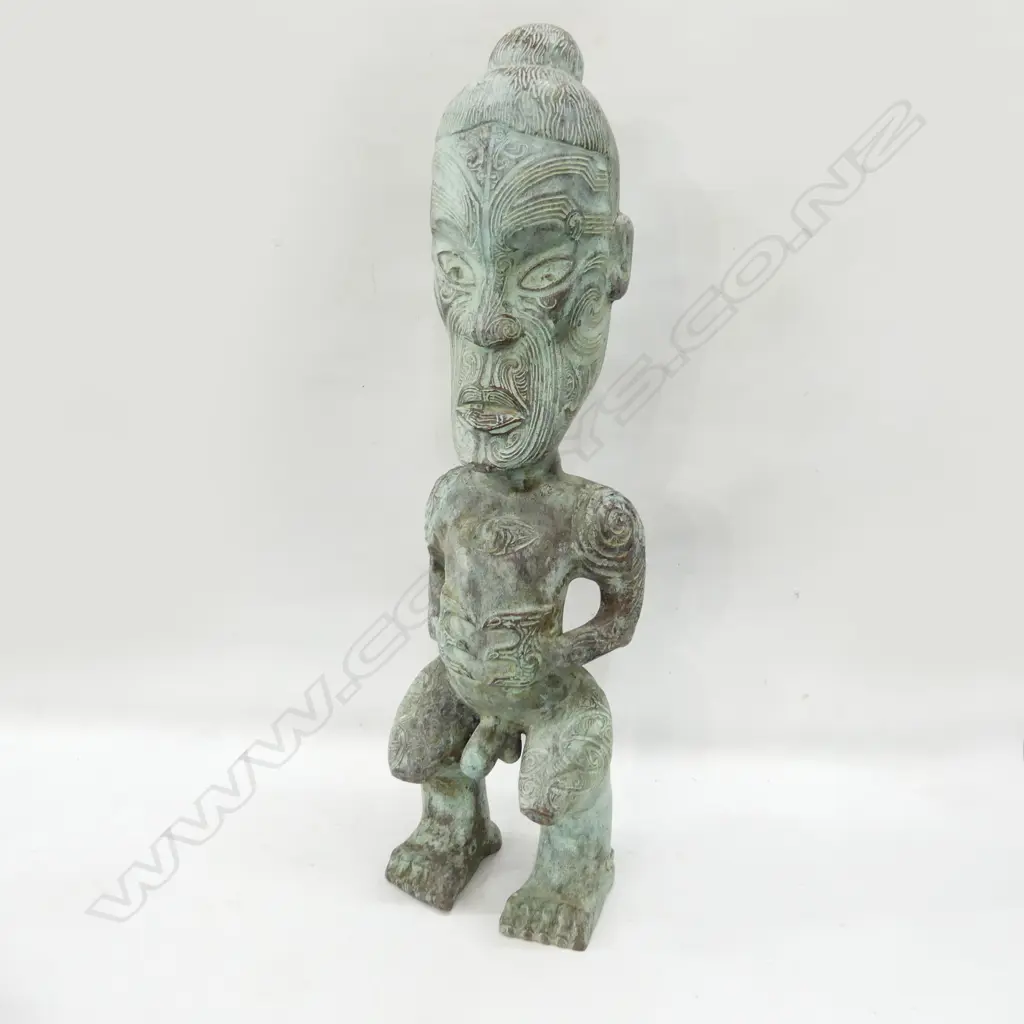 LG BRONZE MAORI TEKO TEKO  H. 630mm Image 1++