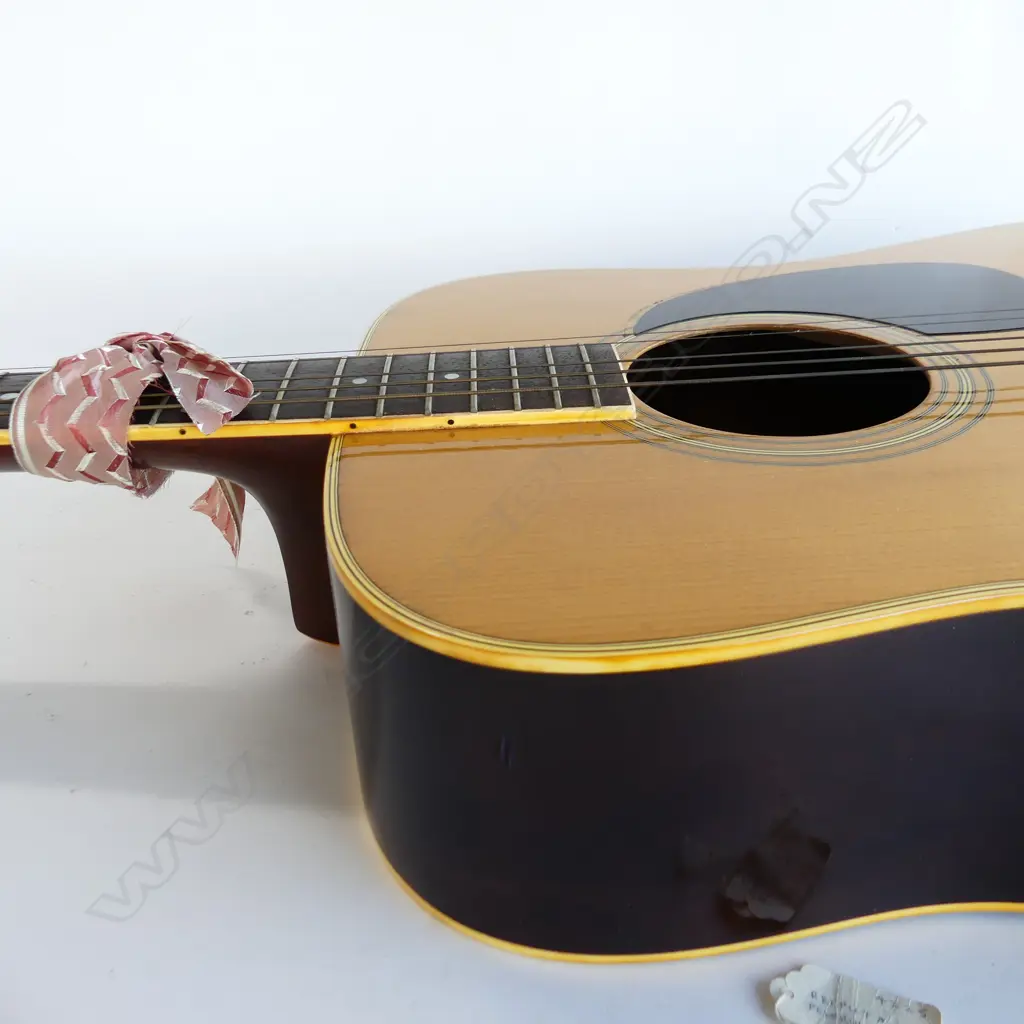 VINTAGE JAPANESE  MORRIS ACOUSTIC GUITAR Image 1++