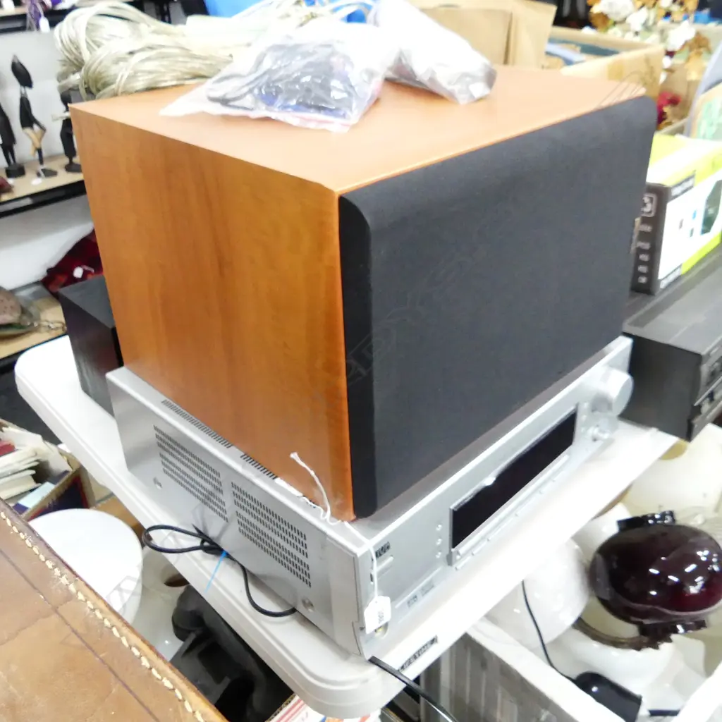 JVC AMPLIFIER W.435mm + TEAC SPEAKER TSW-80 Image 1++