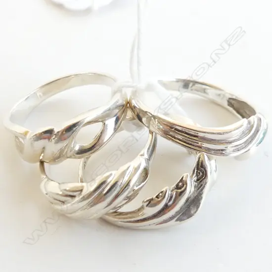 4 925 SILVER RINGS