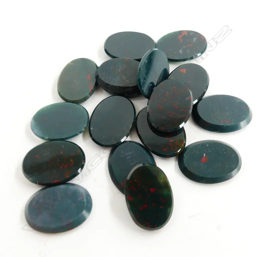 BAG BLOODSTONE FLAT DISCS  Image 1++
