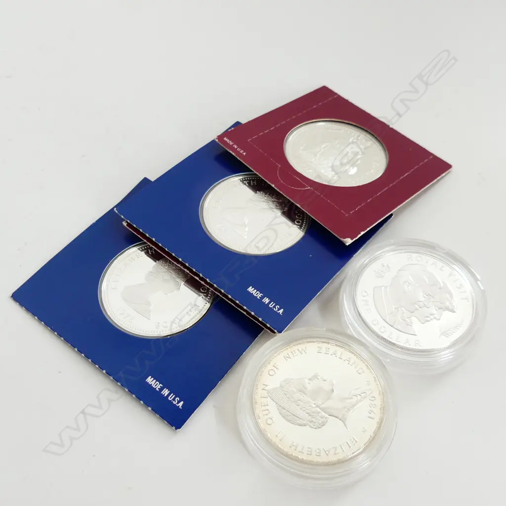 6 925 SILVER PROOF COINS Image 1++