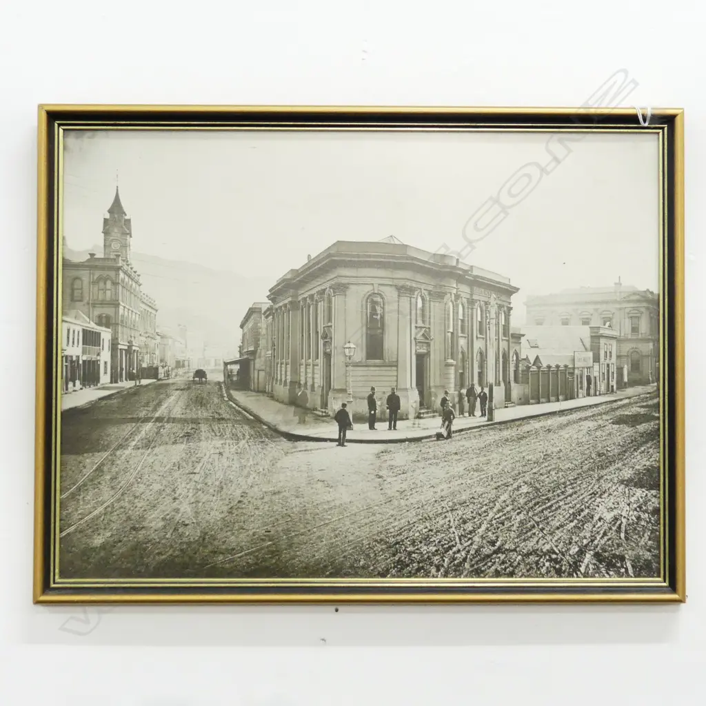 PHOTO PRINT - LAMBTON QUAY WGTN C.1900 355x480mm Image 1++