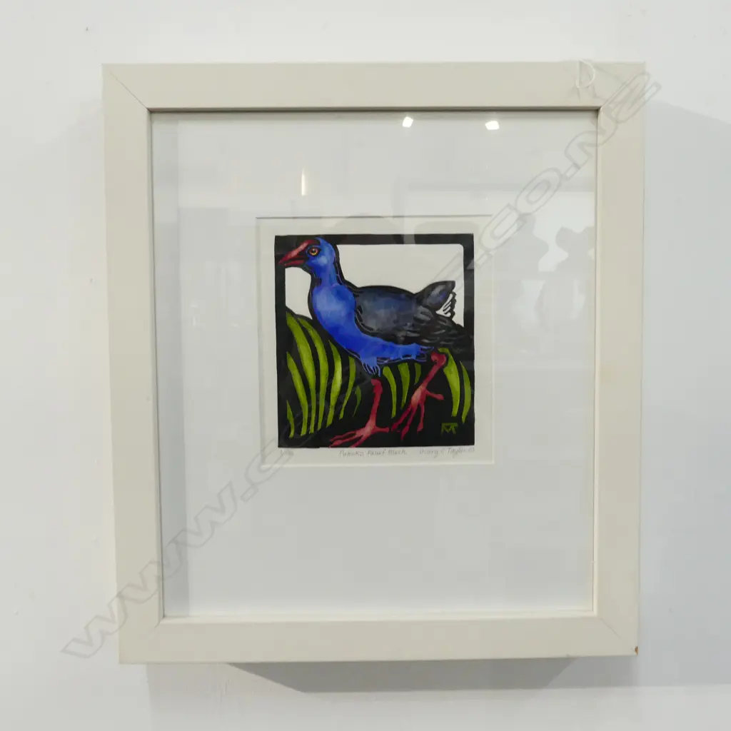 MARY TAYLOR LT ED BLOCK PRINT 7/175 310X350MM Image 1++