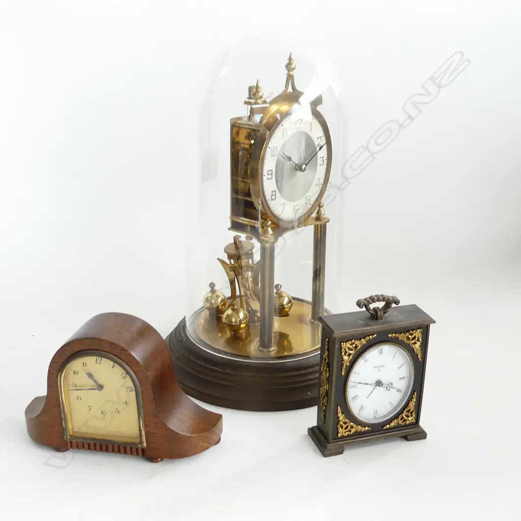 GERMAN DOME CLOCK H.280mm + 2 OTHER Image 1++
