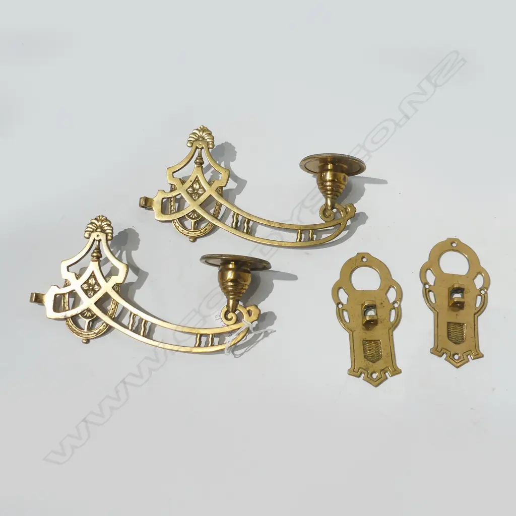PR BRASS PIANO SCONCES L.200mm Image 1++